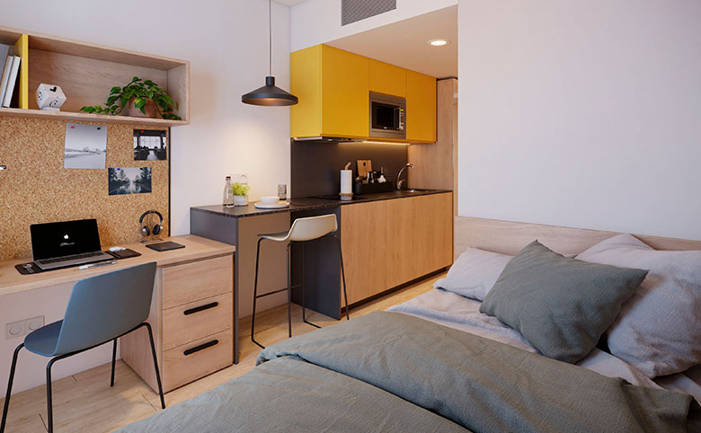 Livensa Living Barcelona Sants Badal Single Residencia Estudiantes Barcelona Sants-Badal